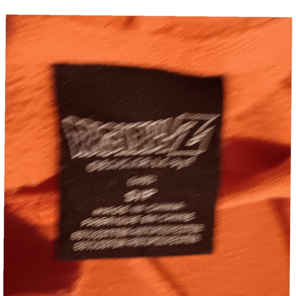 Orange Goku Pull Over Hoody - Picture 4 of 4